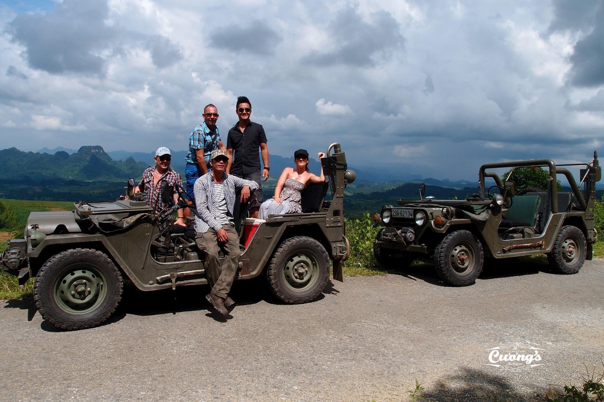 Ha Giang Open Air Jeep Tour Days Night Person Army Jeep